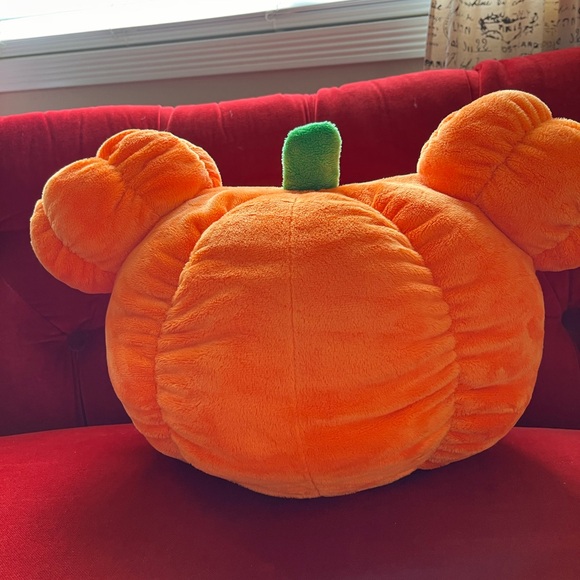 Disney Mickey Mouse Halloween Spooktacular Pumpkin 12” Plush NWT - Picture 3 of 11